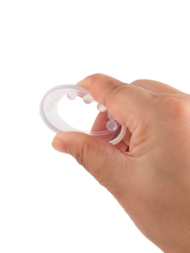 Эрекционное кольцо с мягкой стимулирующей насадкой - 7