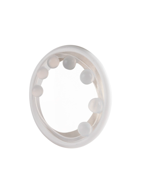 Эрекционное кольцо с мягкой стимулирующей насадкой - 2