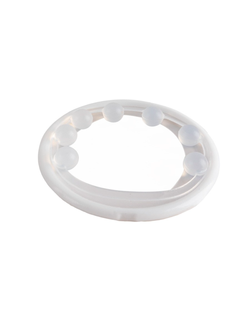 Эрекционное кольцо с мягкой стимулирующей насадкой - 3