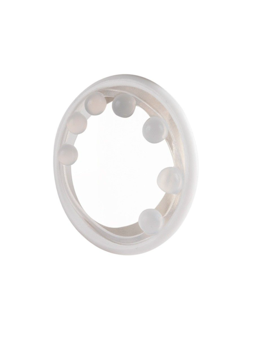 Эрекционное кольцо с мягкой стимулирующей насадкой - 5