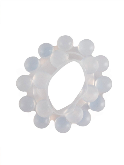 Эластичное эрекционное кольцо с двумя рядами шариков - 2