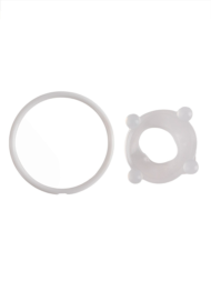 Эрекционное кольцо с 4 стимулирующими шариками - 6