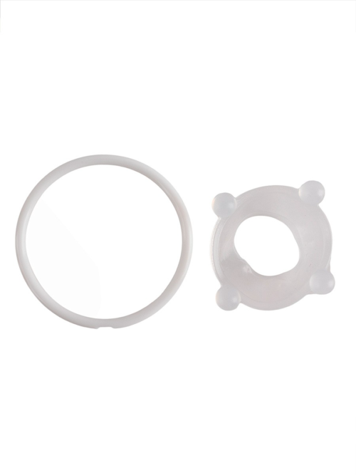 Эрекционное кольцо с 4 стимулирующими шариками - 6