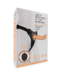 Женский вибрострапон со съемной насадкой и пультом ДУ - 4