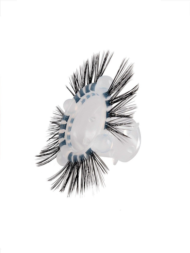 Эластичное эрекционное кольцо с черными «ресничками» - 3