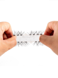 Эластичное эрекционное кольцо с черными «ресничками» - 7