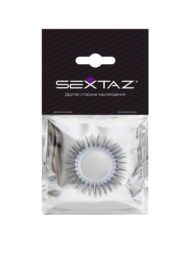 Круглое эрекционное кольцо с «ресничками» - 1