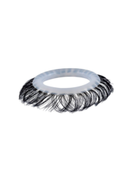 Эластичное эрекционное колечко с черными «ресничками» - 4