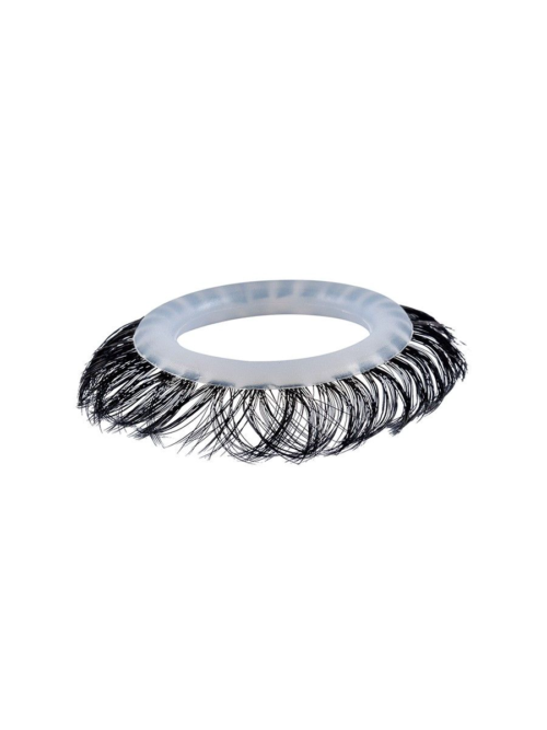 Эластичное эрекционное колечко с черными «ресничками» - 4