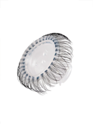 Эластичное эрекционное кольцо с длинными черными «ресничками» - 3