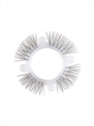 Эластичное кольцо с «ресничками» и 4 шариками - 1