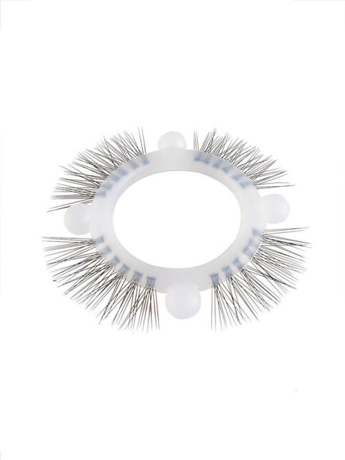 Эластичное кольцо с «ресничками» и 4 шариками - 4