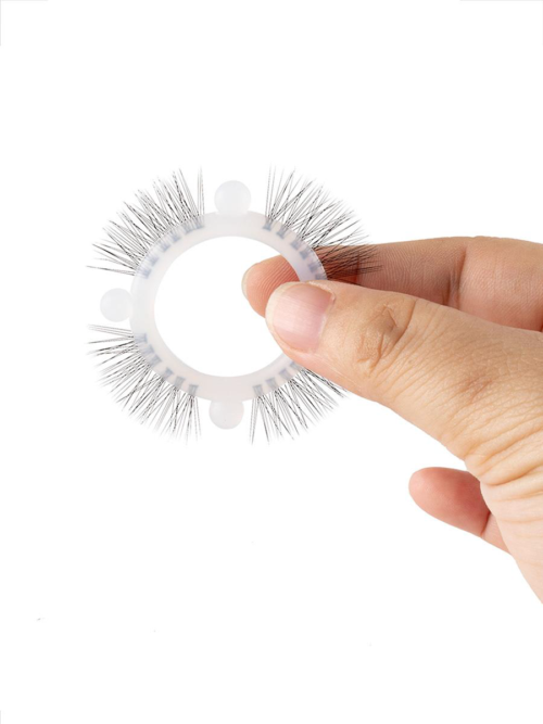 Эластичное кольцо с «ресничками» и 4 шариками - 6