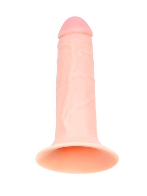 Мужской полый страпон на регулируемых ремешках - 22 см. - 5