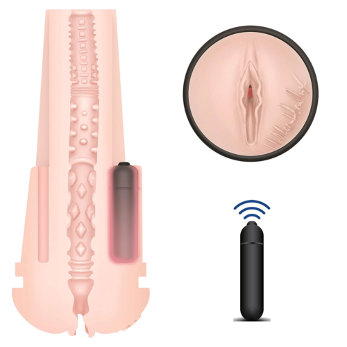 Мастурбатор-вагина PORNSTAR Holly Hendrix с вибрацией - 1