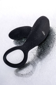 Черный стимулятор простаты Maud с вибрацией - 14