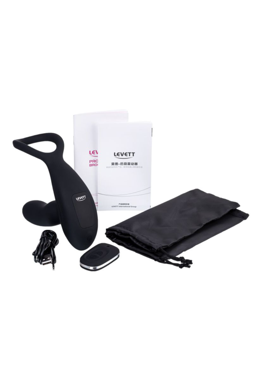 Черный стимулятор простаты Maud с вибрацией - 5