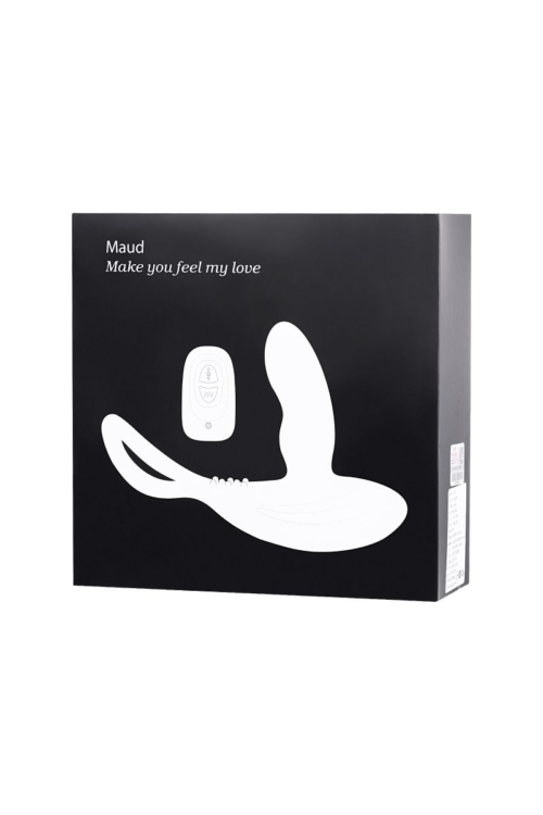 Черный стимулятор простаты Maud с вибрацией - 7