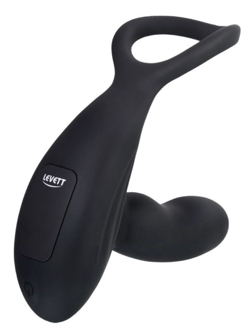 Черный стимулятор простаты Maud с вибрацией - 0