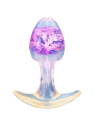 Сиреневатая анальная втулка - 8,2 см. - 1