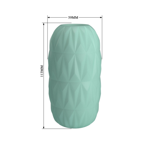 Зеленый мастурбатор Athena - 5
