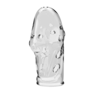 Прозрачная насадка на пенис Booker - 8 см. - 0