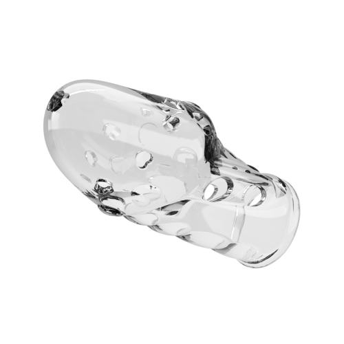 Прозрачная насадка на пенис Booker - 8 см. - 5