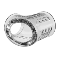 Прозрачная насадка на пенис и мошонку - 6