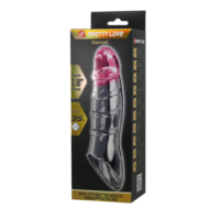 Прозрачная удлиняющая насадка на пенис Darnel - 1