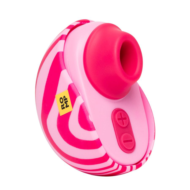 Розовый бесконтактный клиторальный стимулятор Romp Spin - 1