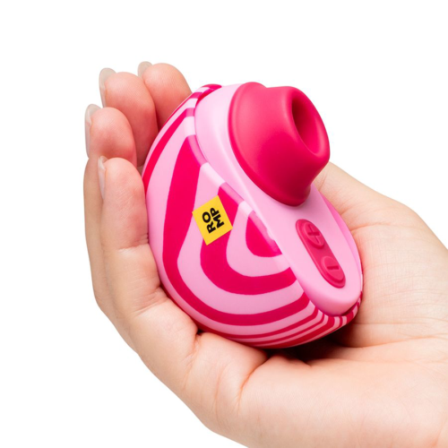 Розовый бесконтактный клиторальный стимулятор Romp Spin - 2