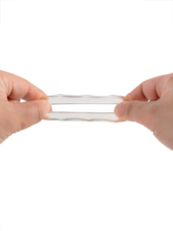 Прозрачное эрекционное кольцо в форме гайки - 3