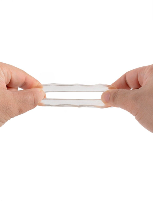 Прозрачное эрекционное кольцо в форме гайки - 3