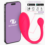 Ярко-розовое интерактивное виброяйцо Bulby - 1