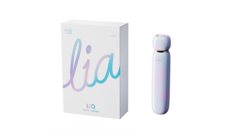 Сиреневый вакуумный стимулятор клитора Lia - 5