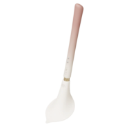 Розовый двусторонний вибромассажёр Calla - 4