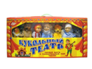 Игровой набор Кукольный театр из 7 персонажей - 1