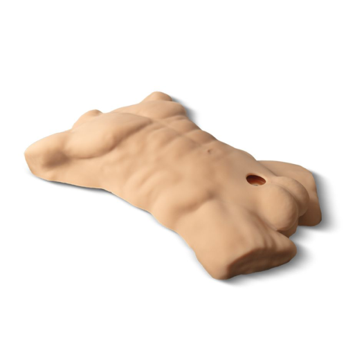 Телесный мужской торс с фаллоимитатором SILEXD Apollo L 7 - 3