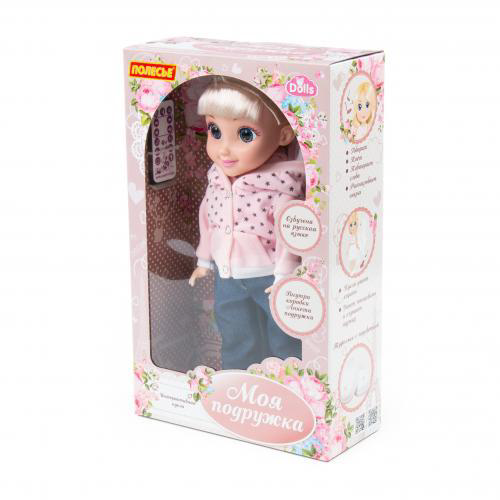 Кукла "Кристина" (37 см) на прогулке (в коробке) - 0