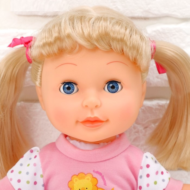 Интерактивная мягконабивная кукла Кристина, 34 см - 1