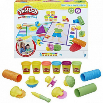 Play-Doh Игровой набор ТЕКСТУРЫ И ИНСТРУМЕНТЫ