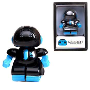 Робот-мини с пультом на ИК-управлении, со световыми эффектами, два цвета в ассортименте, 13,5х9,5х6 см
