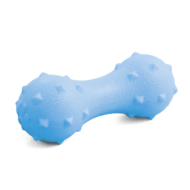 Игрушка для собак из резины - Гантель с шипами 14см - 0