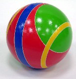 Мяч д.200 мм лакированный (спорт)
