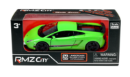 Машина металлическая RMZ City 1:36 Lamborghini Gallardo LP570-4 Superleggera, инерционная, зеленый матовый цвет - 0
