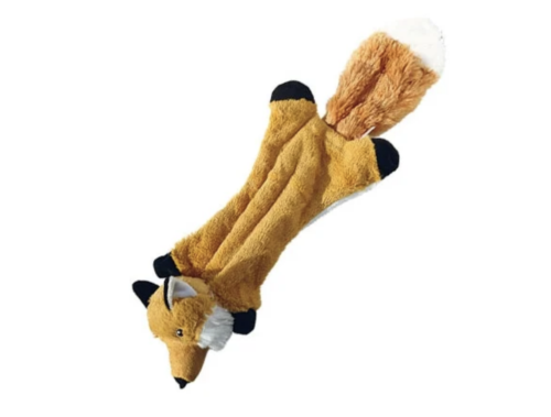 Игрушка для собак - Шкурка лисы с пищалками (49см) - 0