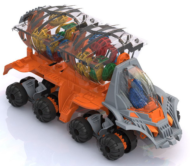 Машина Планетоход "Астерион" оранжевый 35х15,х15,5 см. - 0