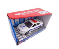 Машинка "Полиция", пластмассовая, со звуковыми и световыми эффектами, 20х10х11,5 см - 0