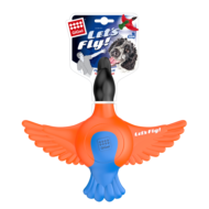 Игрушка для собак - Утка с пищалкой оранжево-синяя (27 см) - 2