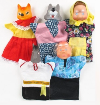 Кукольный театр Волк и Лиса, 5 персонажей